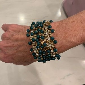 green bobble bracelet